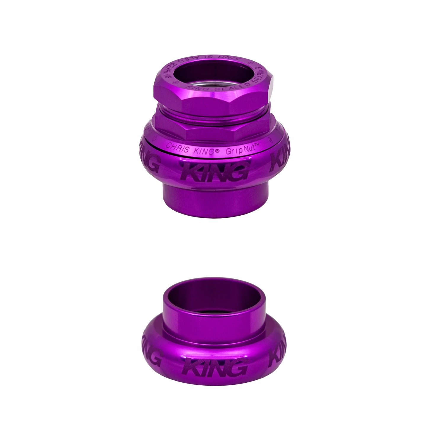 Chris King 1-1/8 Grip Nut for Brompton