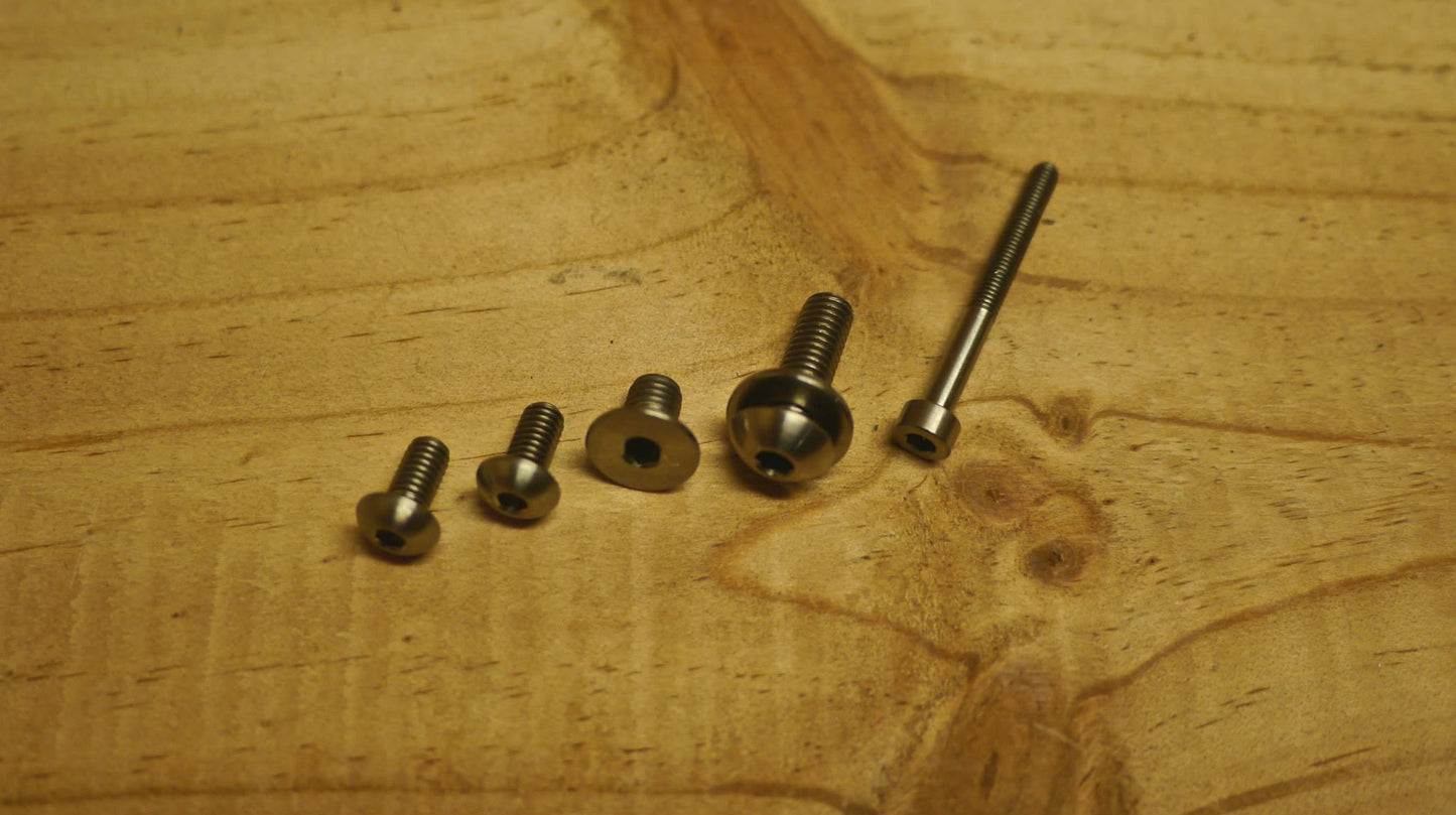 Ti Parts Ti-Bolts Guide wheel shifter