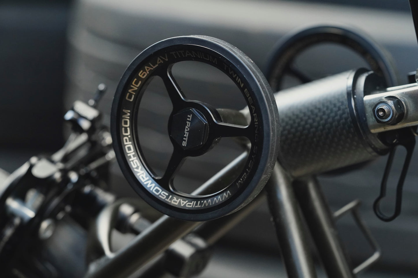 Ti Parts 76mm Titanium Easy Wheel