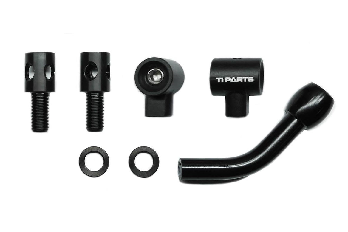 Ti Parts eeBrake reverse wires guiding