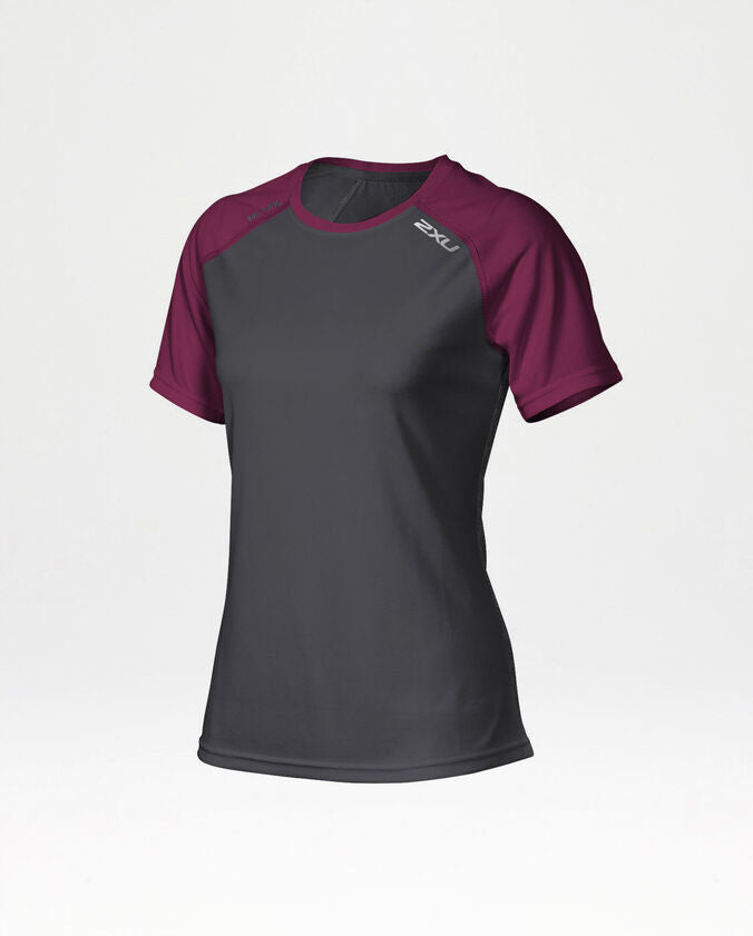 2XU Tech Vent 2 Tone S/S Top W