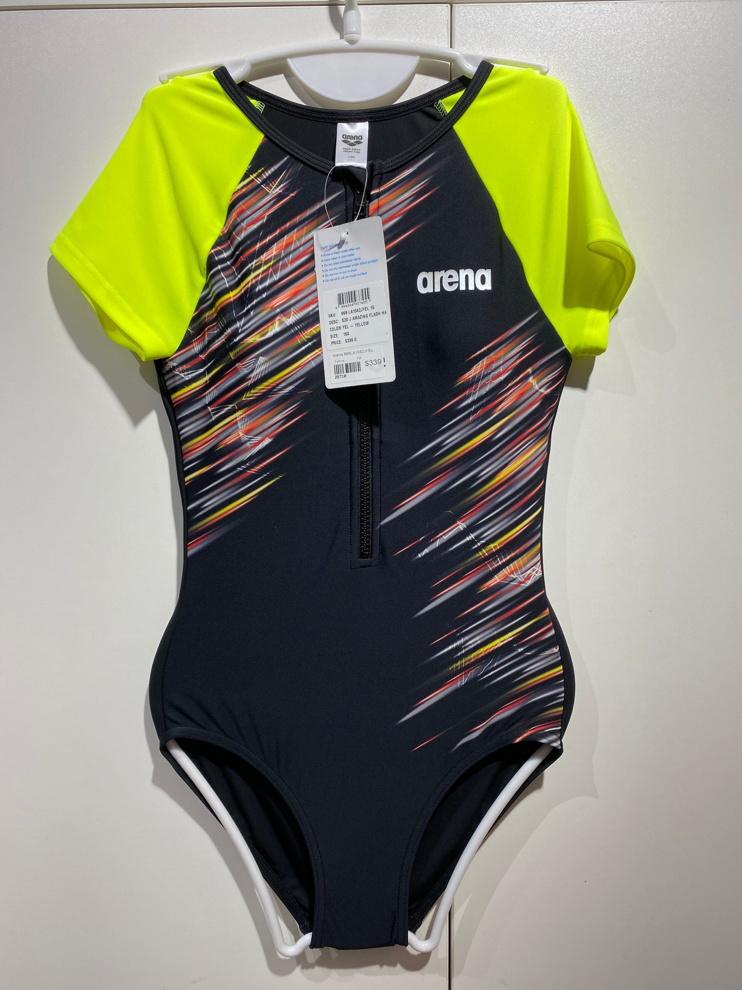 Arena S20 J Amazing Flash Half Zip Ss