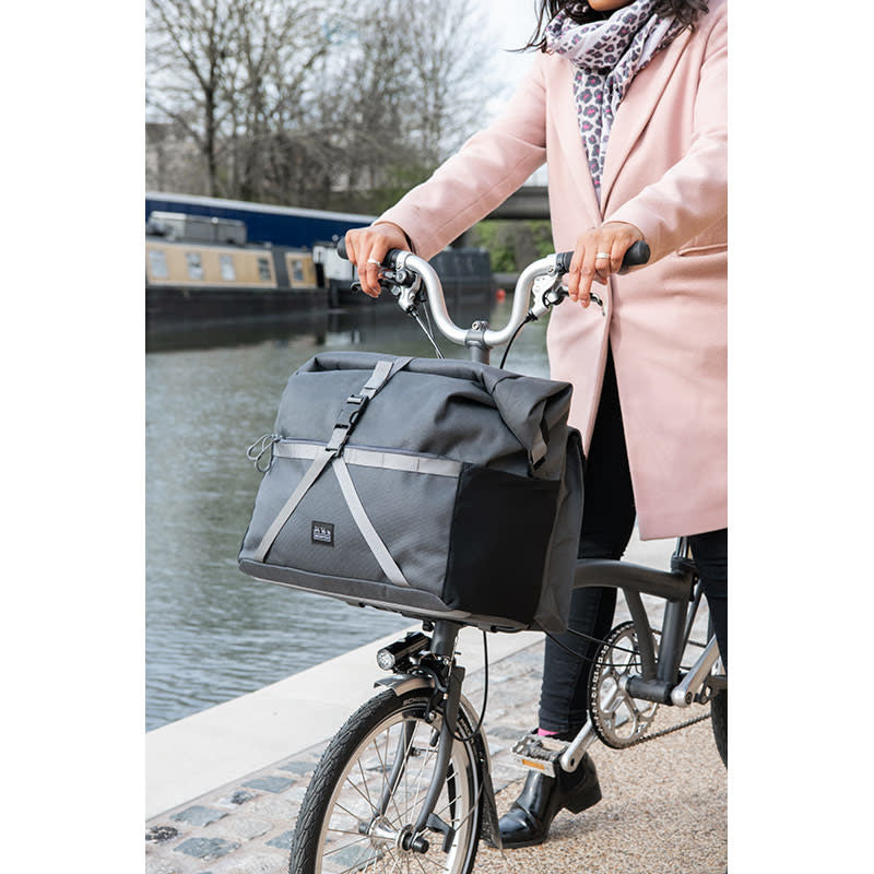 Brompton Borough Roll Top L, Dark Grey, with frame