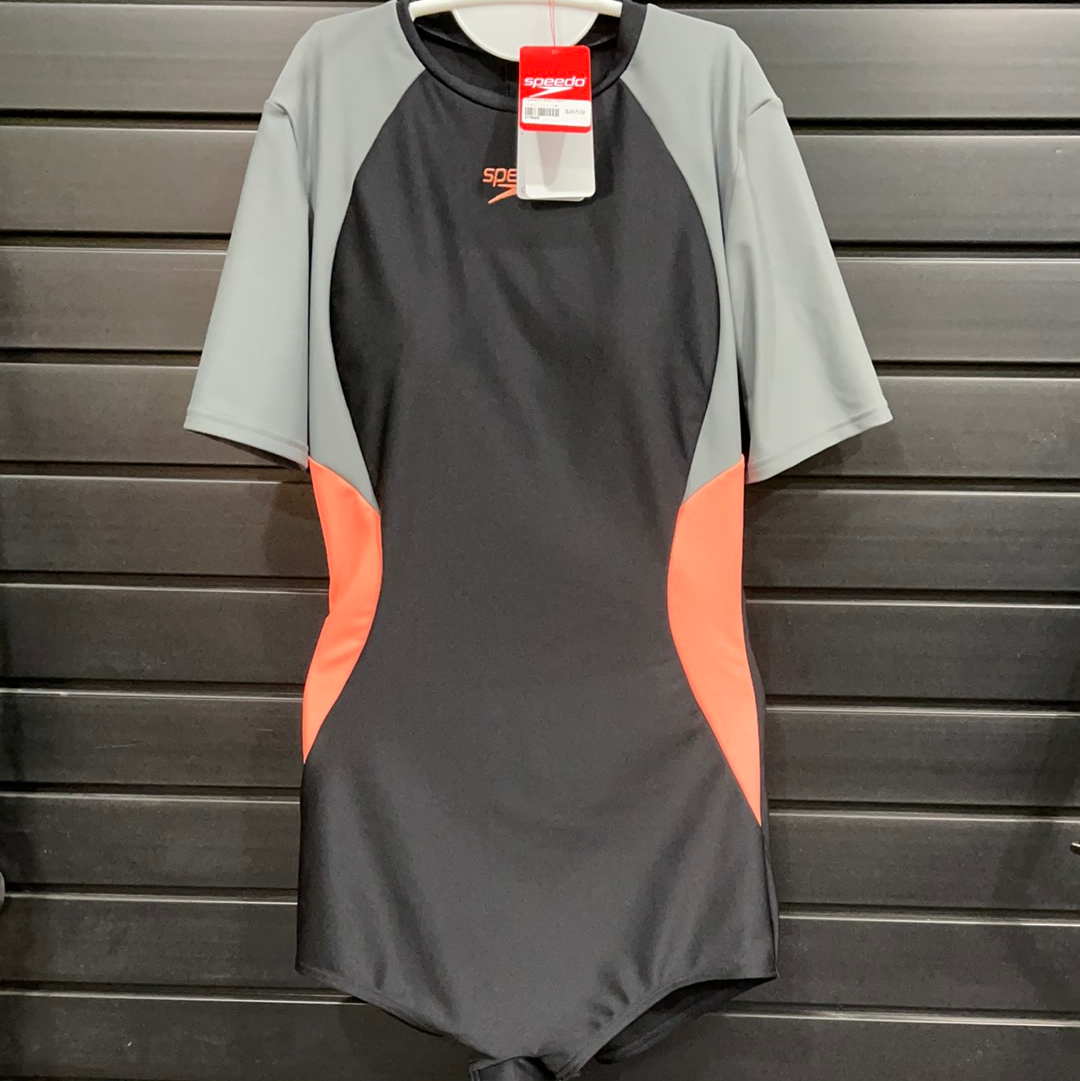 Speedo S21 L Colourblock Short Sleeve Extra Low Leg (A)