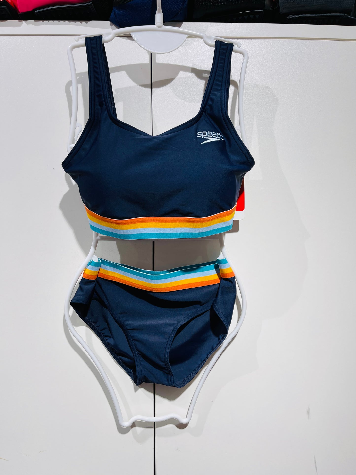 Speedo S20 F Solid U-Back 2 Piece (A)