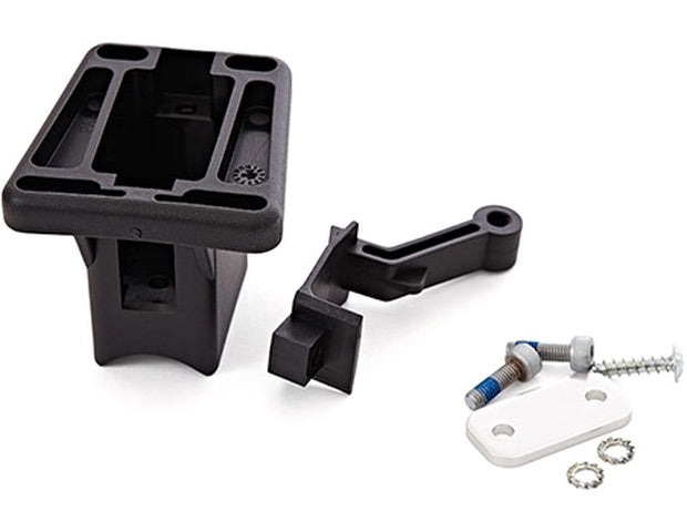 Front luggage mounting block