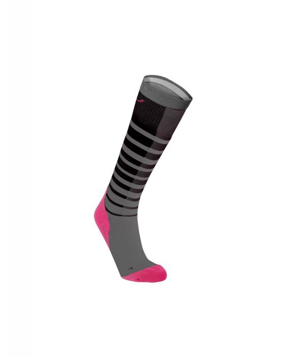 2XU Striped Run Compressio Sock