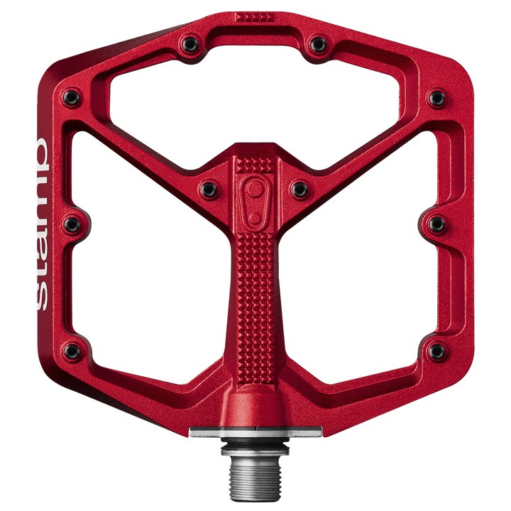 Crankbrothers Stamp 7 Large Flat Pedals - red