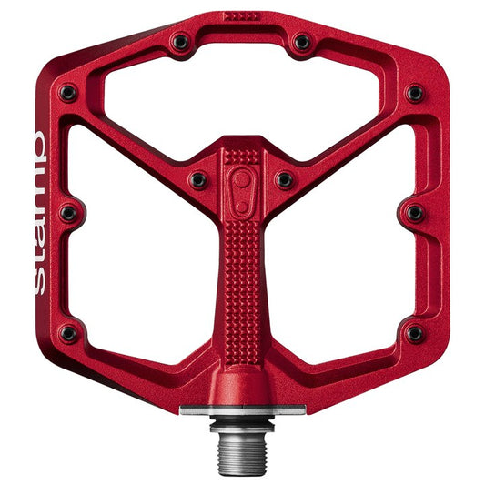 Crankbrothers Stamp 7 Large Flat Pedals - red