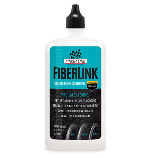 Finish Line FiberLink Pro Latex Tubeless Tire Sealant - 240 ml
