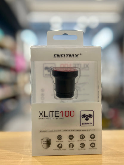 Enfitnux XLite100 Smart Tail Light Saddle Fit
