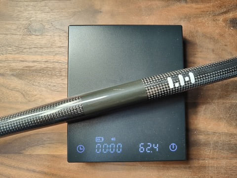 Lightworks car Carbon Handlebar (25.4mm For Brompton)