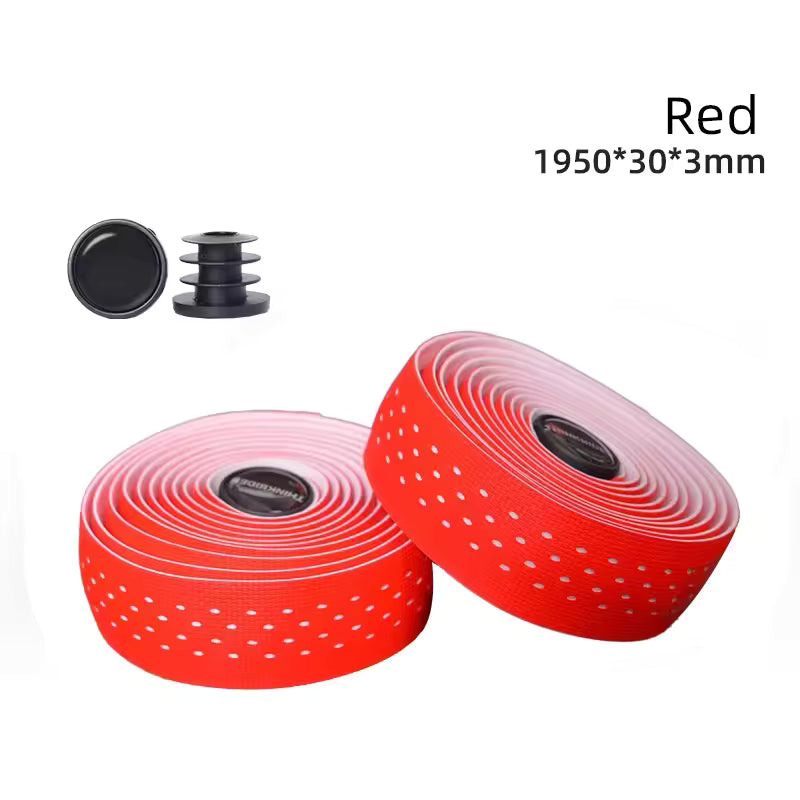 HinkRider Handlebar tape Road bike Camouflage handle belt warp with bar plugs 1 pair EVA racing bicycle