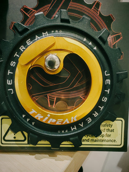 Tripeak Ceramic Oversized Pulley Set - 12/18T for Enhanced Performance