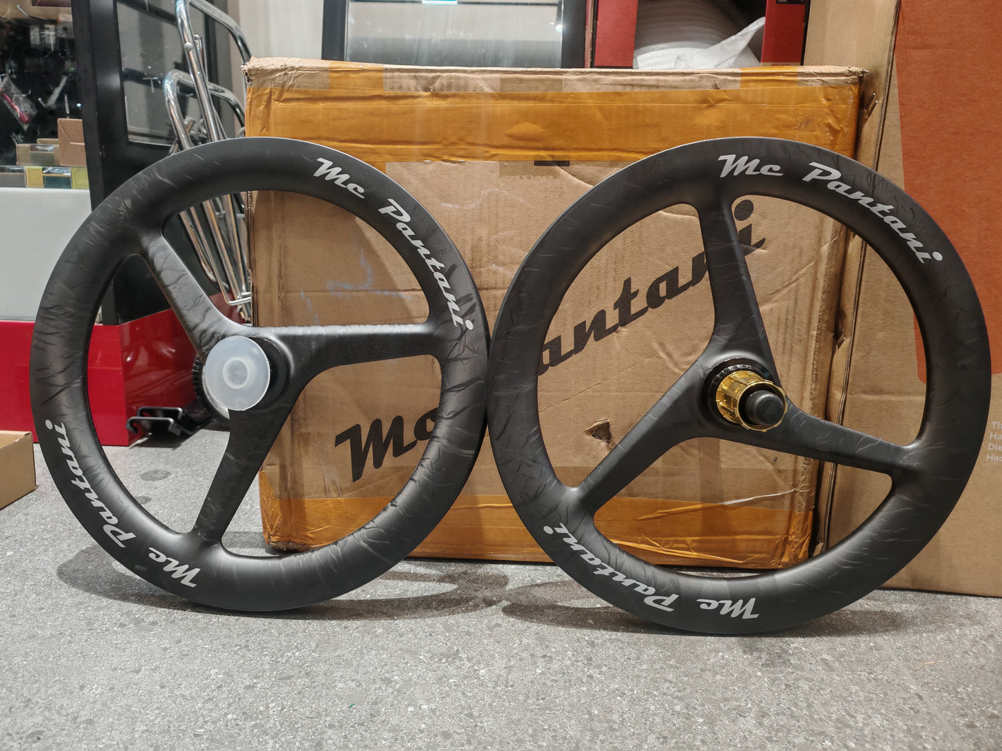 Rpantahi 349 Carbon Three Wheel Set
