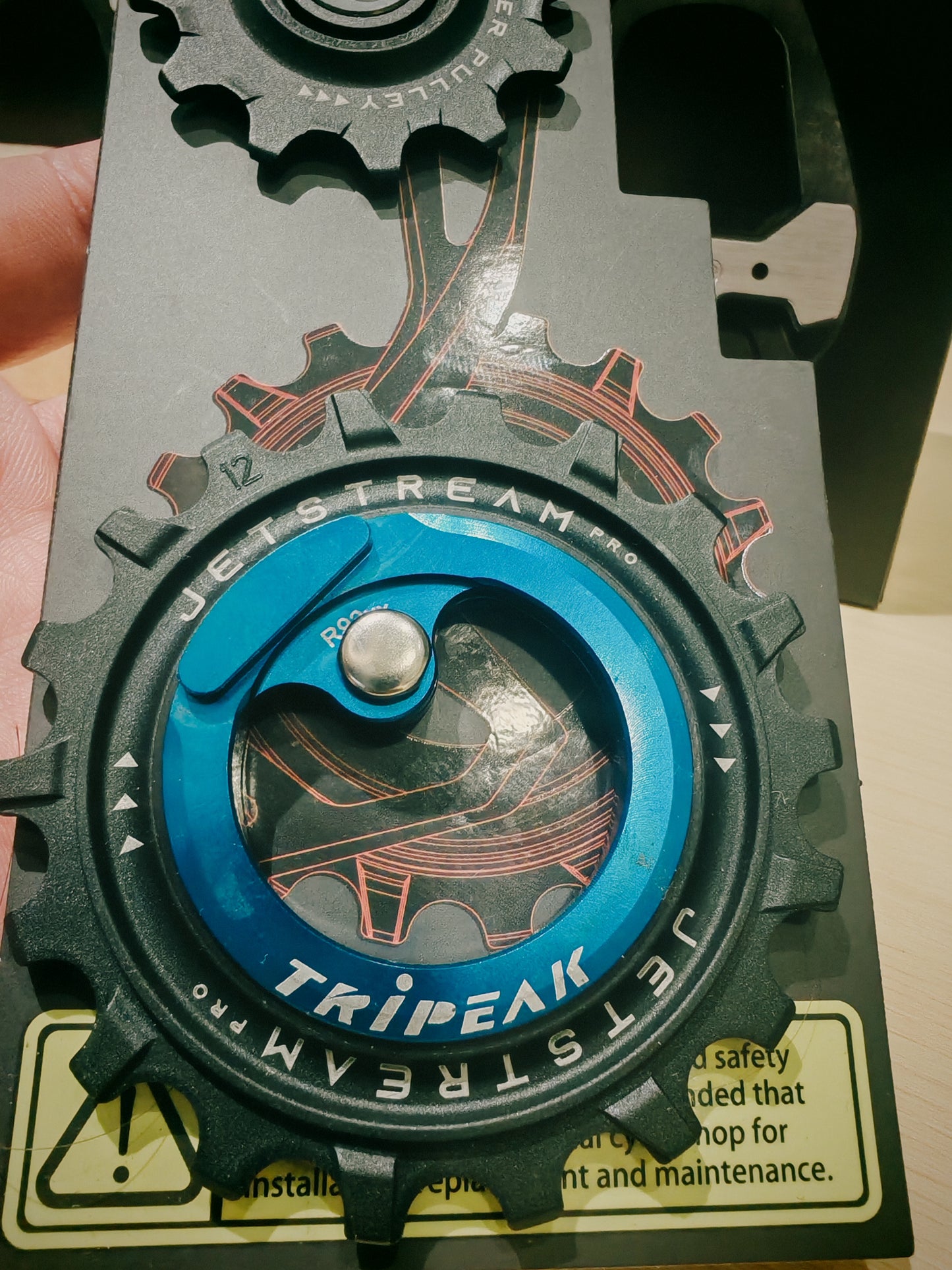 Tripeak Ceramic Oversized Pulley Set - 12/18T for Enhanced Performance