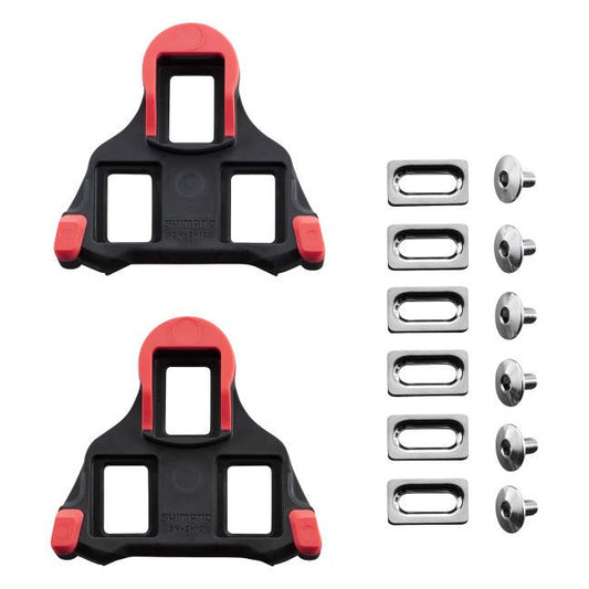 Shimano SM-SH10 Cleats (Pair) - SPD-SL | 0° (fixed)