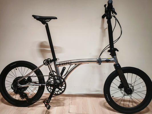 JAVA NEO Front Carbon Fork 20" (406)  Limited Edition Polish Silve