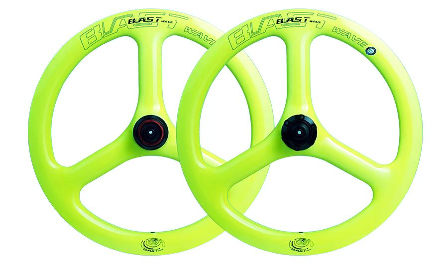 Blast Wave 16" (349) Disc Brake Three Spoke Carbon Wheelset