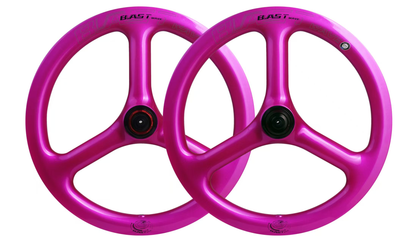 Blast Wave 16" (349) Disc Brake Three Spoke Carbon Wheelset