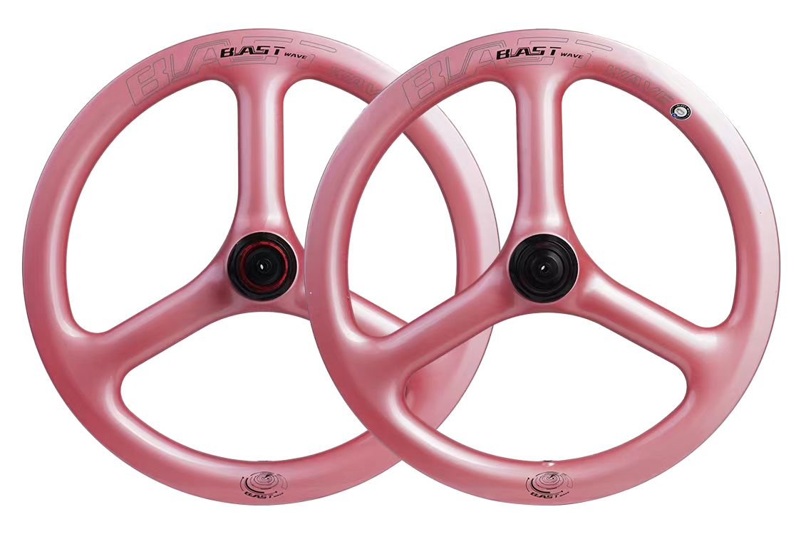 Blast Wave 16" (349) Disc Brake Three Spoke Carbon Wheelset