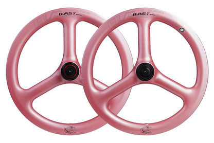 Blast Wave 16" (349) Disc Brake Three Spoke Carbon Wheelset