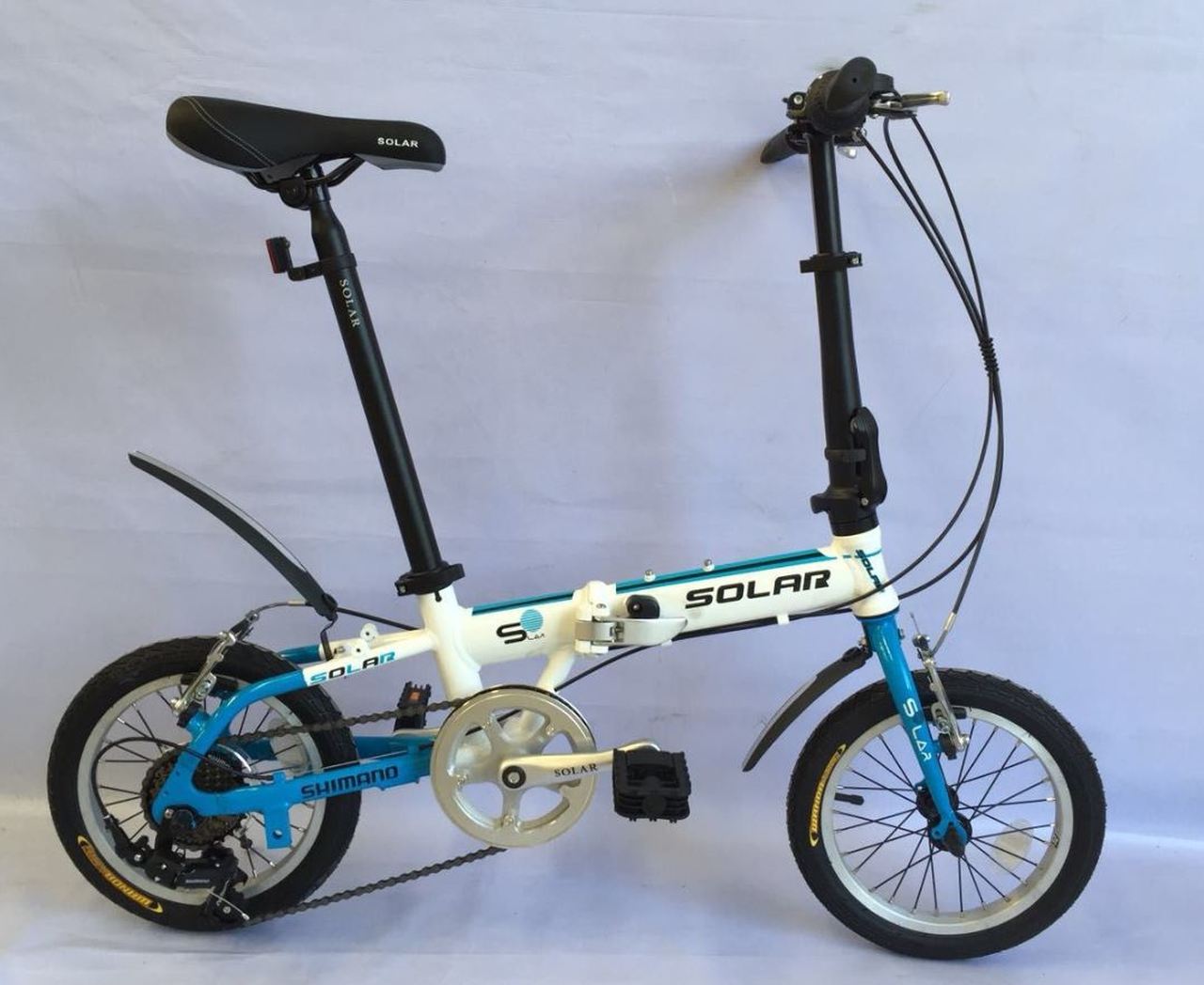 Solar folding clearance bike