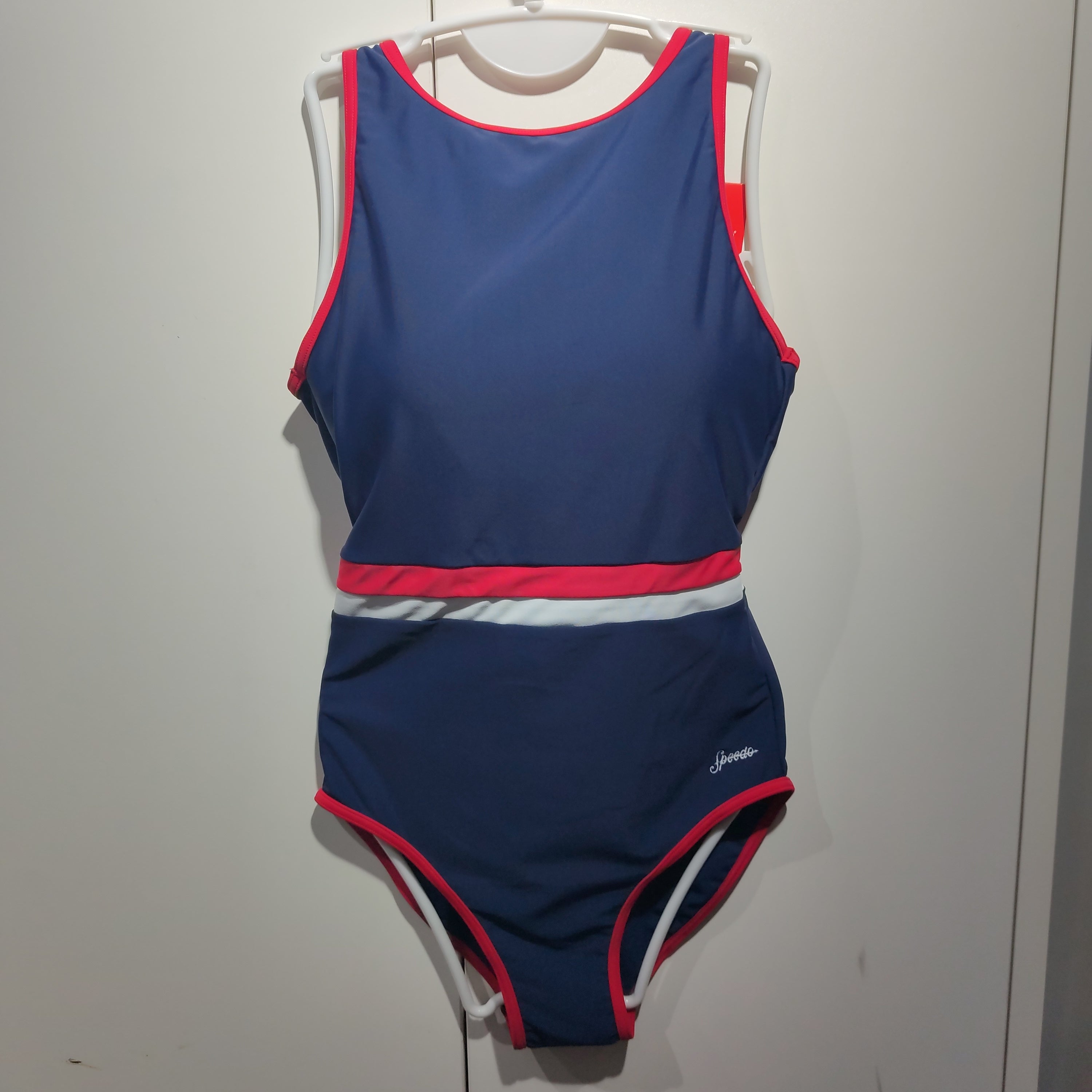 Speedo high back swimsuit on sale