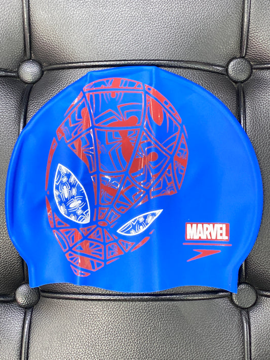 Speedo S20 J Marvel Junior Print Cap Spider-Man